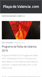 Mobile Screenshot of playadevalencia.com